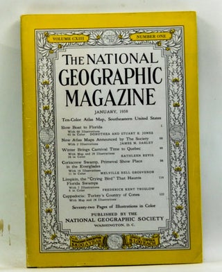 Item #3250064 The National Geographic Magazine, Volume 113, Number 1 (January 1958). Melville...
