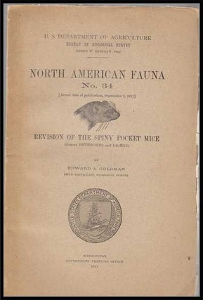 Item #3260055 U. S. Department of Agriculture Bureau of Biological Survey, North American Fauna...