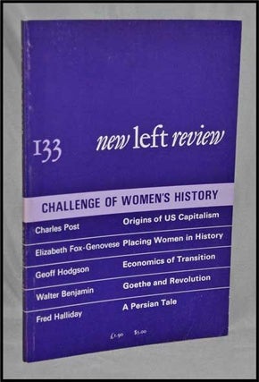 Item #3280069 New Left Review, 133 (May-June 1982) : Challenge of Women's History. Perry...