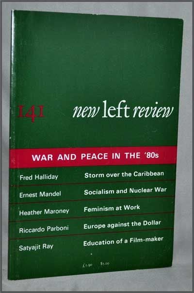 Item #3280073 New Left Review, 141 (September-October 1983) : War and Peace in the '80s. Perry Anderson, Fred Halliday, Ernest Mandel, Heather Maroney, Riccardo Parboni, Satyajit Ray, John Willoughby, Micaela Di Leonardi.