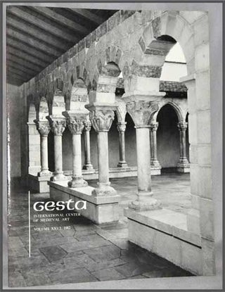 Item #3290053 Gesta: International Center of Medieval Art, Volume 21/2 (1982). W. Eugene...