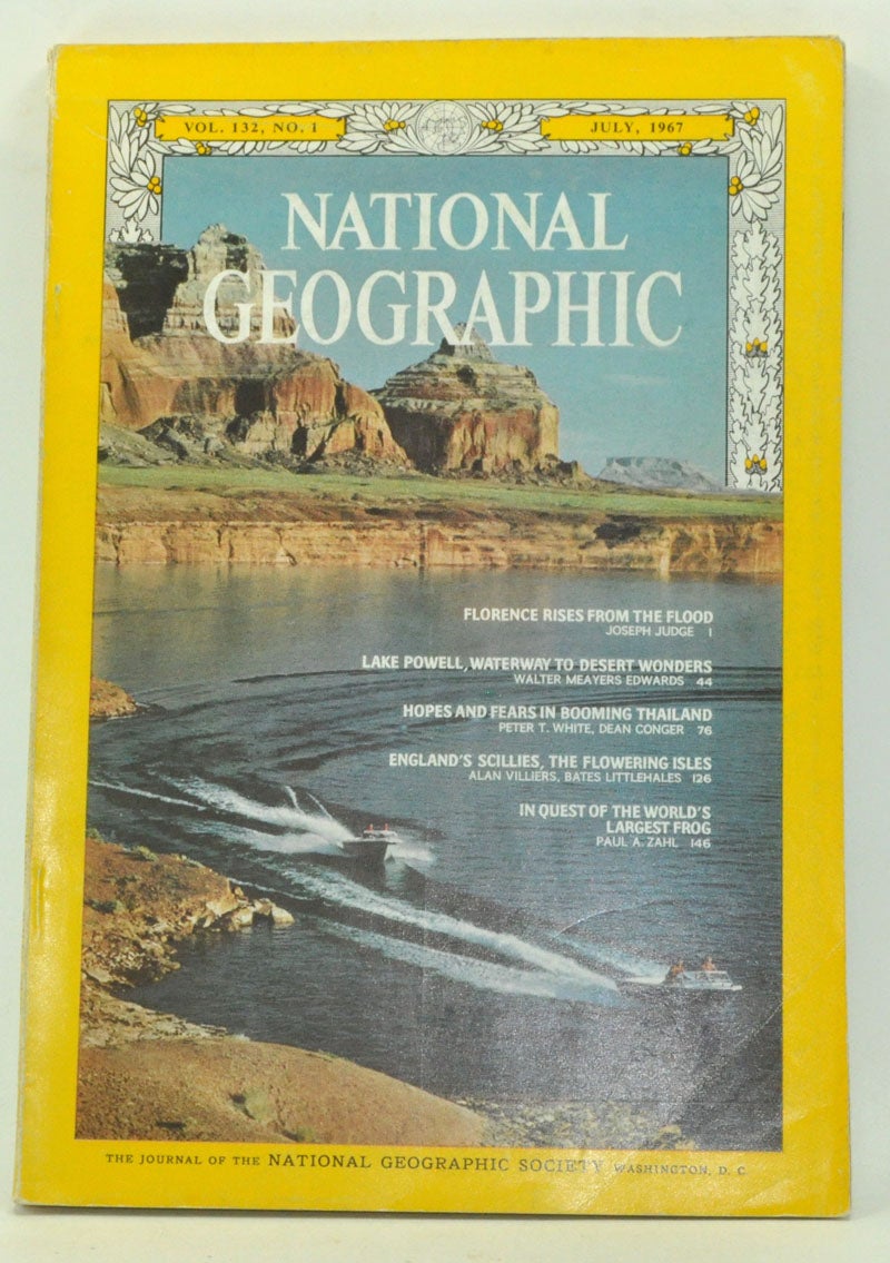 The National Geographic Magazine, Volume 132, Number 1 July 1967 by  Melville Bell Grosvenor, Joseph Judge, Walter Meayers Edwards on Cat's  Cradle 