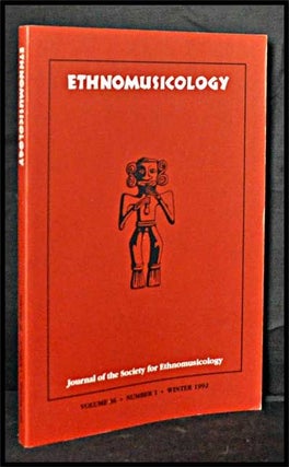 Item #3320040 Ethnomusicology: Journal of the Society for Ethnomusicology; Volume 36, Number 1...