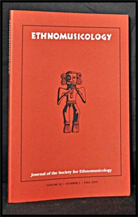 Item #3320044 Ethnomusicology: Journal of the Society for Ethnomusicology; Volume 39, Number 3...