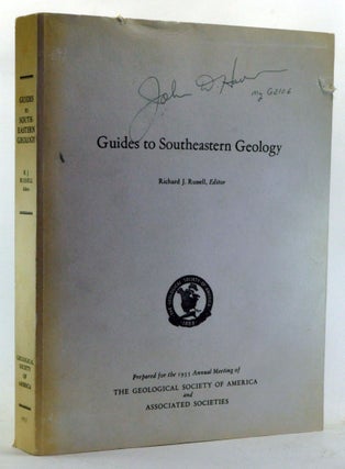 Item #3340044 Guides to Southeastern Geology. Prepared for the 1955 Annual Meeting of the...