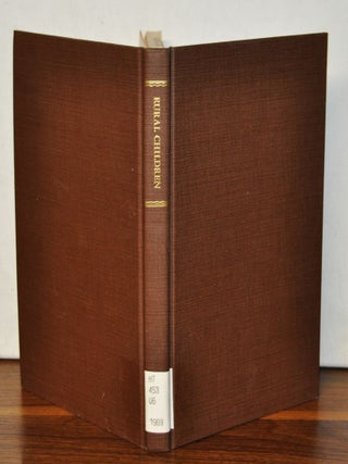 Item #3340079 Rural Children in Selected Counties of North Carolina. Frances Sage Bradley,...