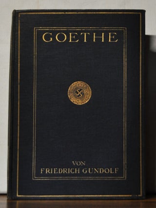 Item #3350107 Goethe. Friedrich Gundolf