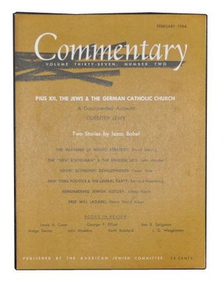 Item #3360060 Commentary: Vol. 37, No. 2 (February 1964). Norman Podhoretz, Guenter Lewy, Isaac...