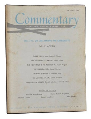 Item #3360065 Commentary: Vol. 38, No. 4 (October 1964). Norman Podhoretz, Willie Morris, Isaac...
