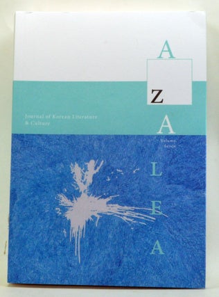 Item #3380024 Azalea Journal of Korean Literature and Culture, Volume 7 (2014). David McCann
