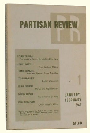 Item #3420051 The Partisan Review, Volume XXVIII, Number 1 (January-February, 1961). William...