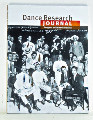 Item #3420077 Dance Research Journal: Congress on Research in Dance 44/1 (Summer 2012). Mark...