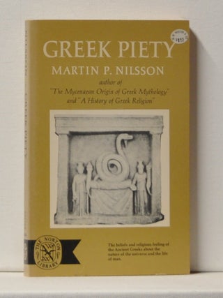 Item #3430064 Greek Piety. Martin P. Nilsson