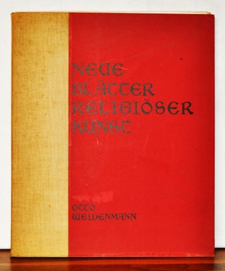 Item #3440068 Neue Blätter Religiöser Kunst [New Sheets of Religious Art]. With two calligraphy...