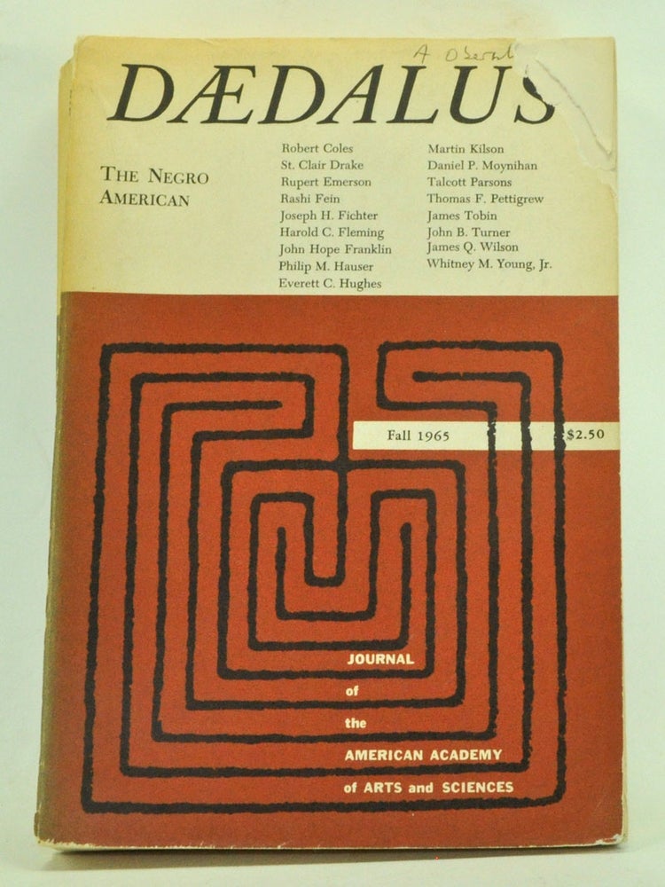 Item #3450031 Daedalus: Journal of the American Academy of Arts and Sciences, Fall 1965 (Volume 94, Number 4). The Negro American. Stephen R. Graubard.