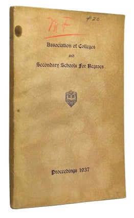 Item #3450052 Proceedings of the Fourth Annual Meeting of the Association of Colleges and...