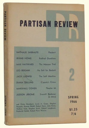 Item #3460113 The Partisan Review, Volume 33, Number 2 (Spring 1966). William Phillips, Philip...