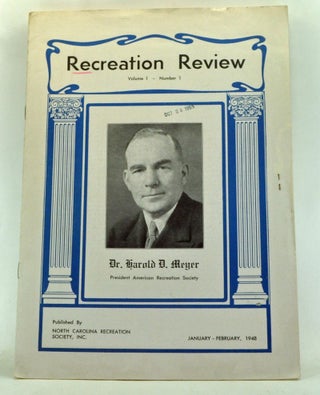 Item #3470045 Recreation Review, Volume 1, Number 1 (January-February 1948). Harold J. Dudley