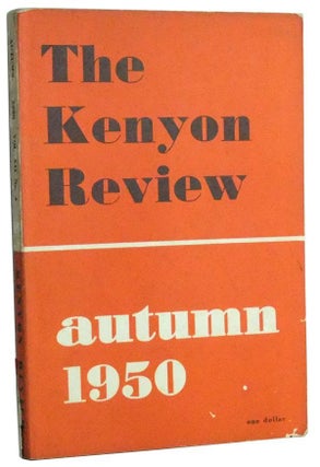Item #3470096 The Kenyon Review, Vol. XII, No. 4 (Autumn 1950). John Crowe Ransom, Leslie...