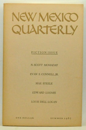 Item #3530081 New Mexico Quarterly, Vol. 37, No. 2 (Summer 1967). Mary E. Adams, Gus Blaisdell,...