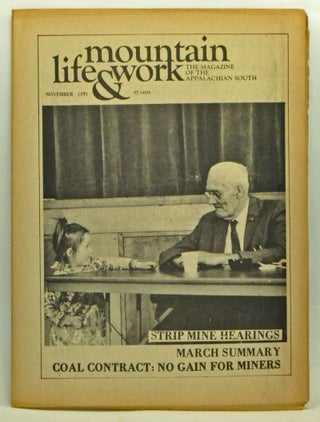 Item #3560066 Mountain Life & Work, Volume 47, Number 11 (November 1971). Rick Diehl, Mike Clark,...