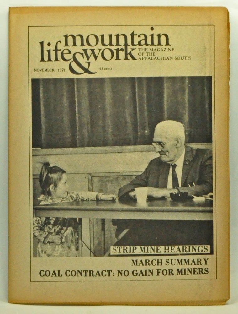 Item #3560066 Mountain Life & Work, Volume 47, Number 11 (November 1971). Rick Diehl, Mike Clark, Frank Adams.