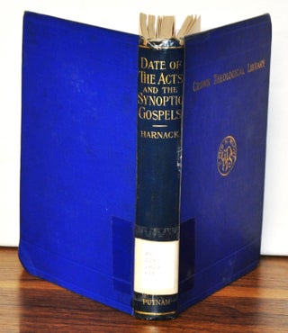 Item #3620094 The Date of the Acts and of the Synoptic Gospels. Volume 4, New Testament Studies....