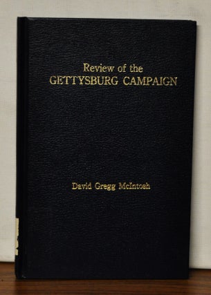 Item #3640078 Review of the Gettysburg Campaign. David Gregg McIntosh