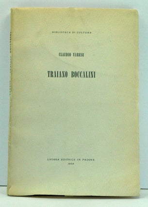 Item #3680025 Triaiano Boccalini (Italian language edition). Claudio Varese