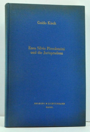 Item #3690012 Enea Silvio Piccolomini und die Jurisprudenz (German language edition; Latin...