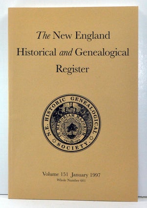 Item #3750052 The New England Historical and Genealogical Register, Volume 151, Whole Number 601...