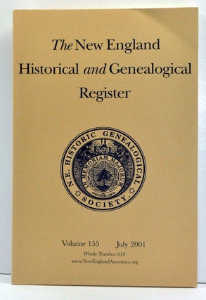 Item #3760017 The New England Historical and Genealogical Register, Volume 154, Whole Number 619...