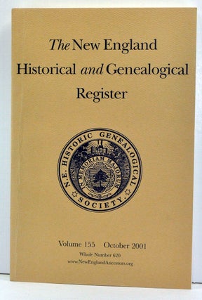 Item #3760018 The New England Historical and Genealogical Register, Volume 154, Whole Number 620...