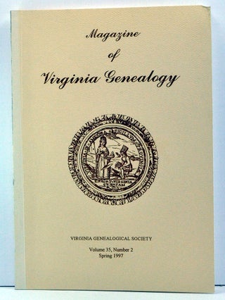 Item #3760035 Magazine of Virginia Genealogy, Volume 35, Number 2 (Spring 1997). Barbara Vines...