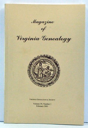 Item #3760036 Magazine of Virginia Genealogy, Volume 39, Number 1 (February 2001). Barbara Vines...