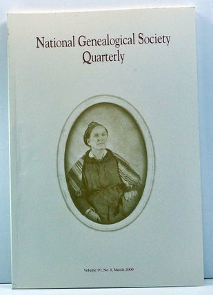 Item #3800037 National Genealogical Society Quarterly, Volume 97, Number 1 (March 2009). Thomas...