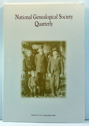 Item #3800039 National Genealogical Society Quarterly, Volume 97, Number 3 (September 2009)....