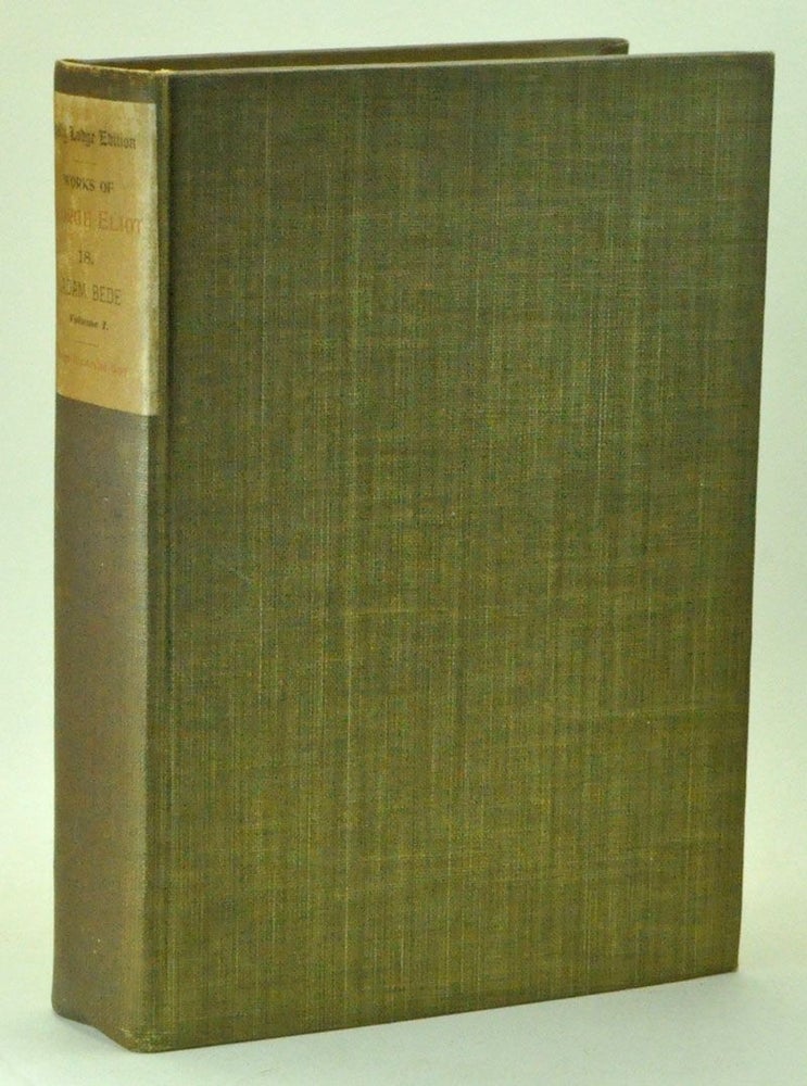 Item #3810083 Adam Bede, in two volumes. Holly Lodge Edition. George Eliot, Mary Ann Evans.