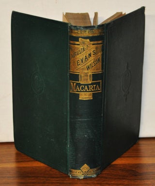 Item #3810090 Macaria: A Novel. Augusta J. Evans Wilson