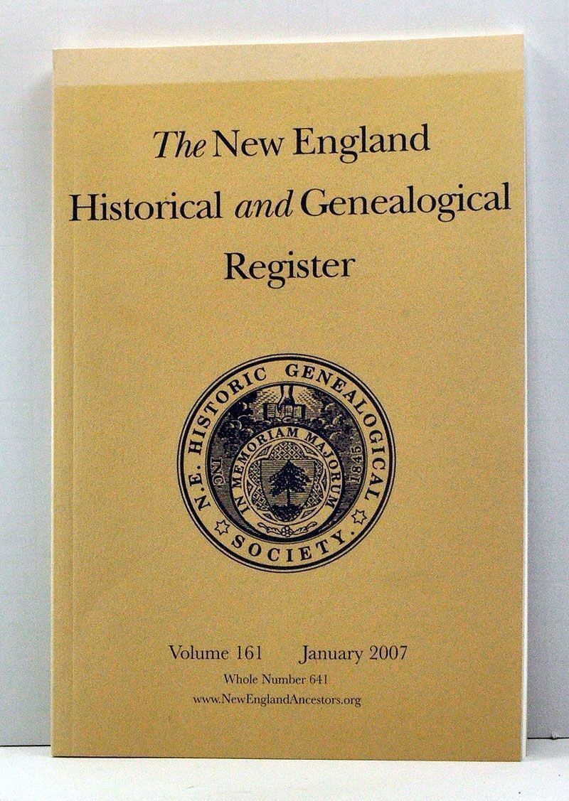 The New England Historical And Genealogical Register, Volume 161, Whole ...