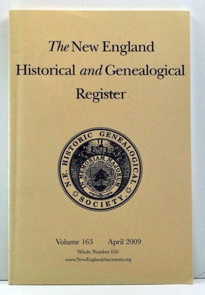 Item #3820035 The New England Historical and Genealogical Register, Volume 163, Whole Number 650...