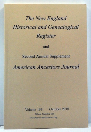 Item #3820041 The New England Historical and Genealogical Register, Volume 164, Whole Number 656...