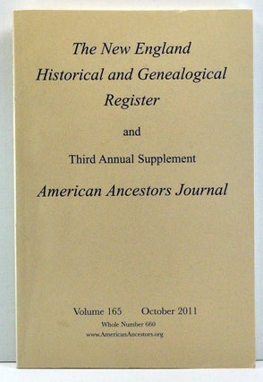 Item #3820045 The New England Historical and Genealogical Register, Volume 165, Whole Number 660...