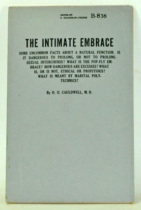 Item #3820060 The Intimate Embrace:Some Uncommon Facts about a Natural Function. Is It Dangerous...