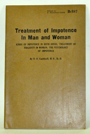 Item #3820074 Treatment of Impotence in Man and Woman Kinds of Impotence in Both Sexes; Treatment...