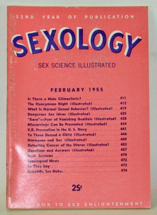 Item #3820156 Sexology: Sex Science Magazine. An Authoritative Guide to Sex Education. Volume 21,...