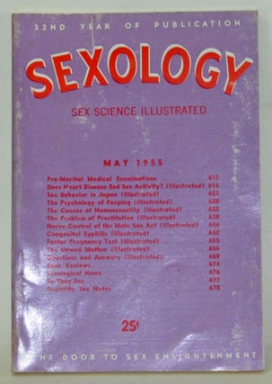 Item #3820158 Sexology: Sex Science Magazine. An Authoritative Guide to Sex Education. Volume 21,...