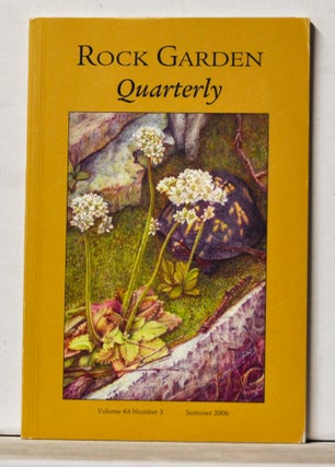 Item #3820170 Rock Garden Quarterly: Bulletin of the North American Rock Garden Society, Volume...