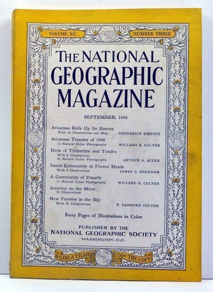 Item #3830028 The National Geographic Magazine, Volume 90, Number 3 (September, 1946). Gilbert...