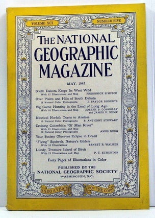 Item #3830035 The National Geographic Magazine, Volume 91, Number 5 (May, 1947). Gilbert...